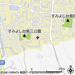 神奈川県横浜市青葉区すみよし台9-28周辺の地図