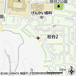 神奈川県横浜市青葉区桂台2丁目40-120周辺の地図