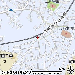 東京都町田市南大谷1332-84周辺の地図