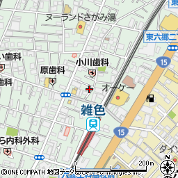 マツダ電気株式会社　雑色店周辺の地図
