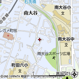東京都町田市南大谷1231周辺の地図
