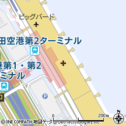 遊中川日本市　羽田空港第２ターミナル店周辺の地図