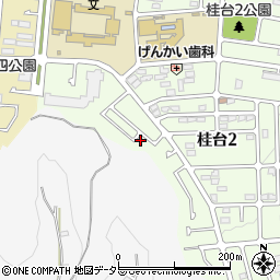 神奈川県横浜市青葉区桂台2丁目40-125周辺の地図