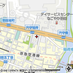 日産レンタカー羽田空港店周辺の地図