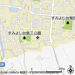 神奈川県横浜市青葉区すみよし台9-27周辺の地図