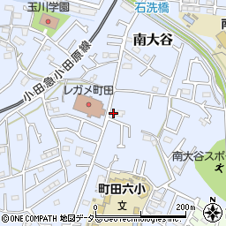 東京都町田市南大谷1201周辺の地図