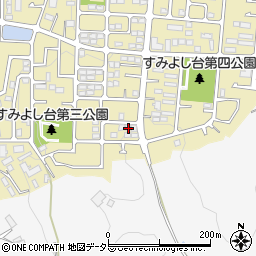 神奈川県横浜市青葉区すみよし台9-35周辺の地図