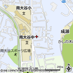 東京都町田市南大谷997周辺の地図