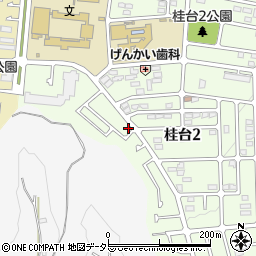 神奈川県横浜市青葉区桂台2丁目40-61周辺の地図