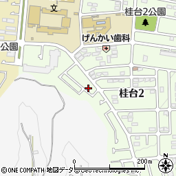 神奈川県横浜市青葉区桂台2丁目40-96周辺の地図