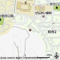 神奈川県横浜市青葉区桂台2丁目40-132周辺の地図