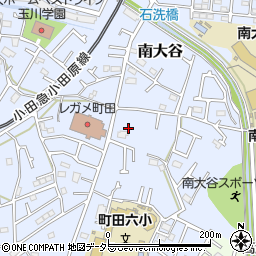 東京都町田市南大谷1202周辺の地図