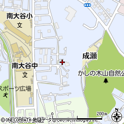 東京都町田市南大谷927-3周辺の地図