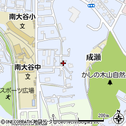 東京都町田市南大谷927周辺の地図