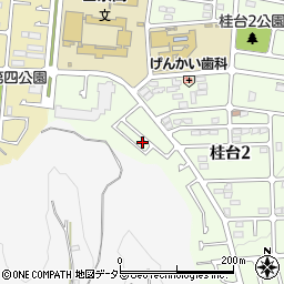 神奈川県横浜市青葉区桂台2丁目40-114周辺の地図
