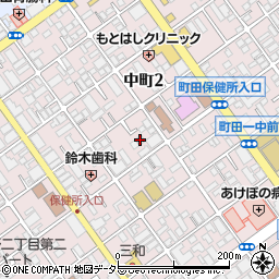 プランドール中町２周辺の地図