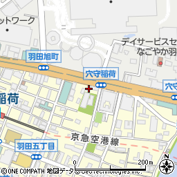ニッポンレンタカー羽田空港営業所周辺の地図