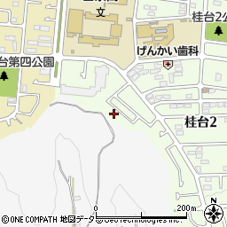 神奈川県横浜市青葉区桂台2丁目40-133周辺の地図