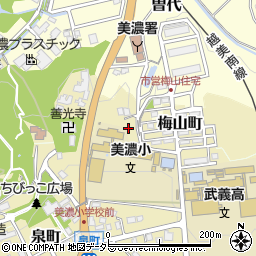 岐阜県美濃市1628-1周辺の地図