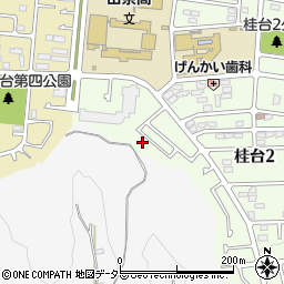 神奈川県横浜市青葉区桂台2丁目40-134周辺の地図