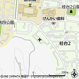 神奈川県横浜市青葉区桂台2丁目40-115周辺の地図