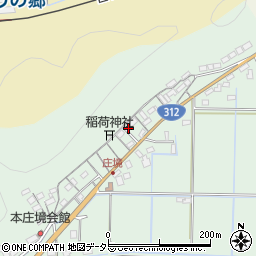 兵庫県豊岡市庄境450周辺の地図