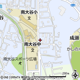 東京都町田市南大谷994周辺の地図