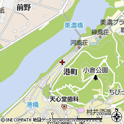 岐阜県美濃市1494周辺の地図