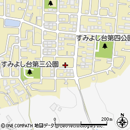 神奈川県横浜市青葉区すみよし台9-21周辺の地図