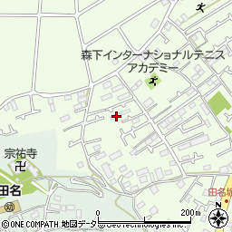 神奈川県相模原市中央区田名1313周辺の地図