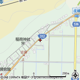 兵庫県豊岡市庄境327周辺の地図