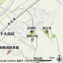 妙増寺周辺の地図