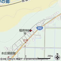 兵庫県豊岡市庄境446周辺の地図