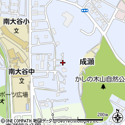 東京都町田市南大谷918周辺の地図
