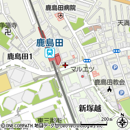 すき家鹿島田駅前店周辺の地図