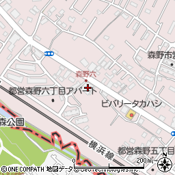 株式会社ムービング　町田営業所周辺の地図