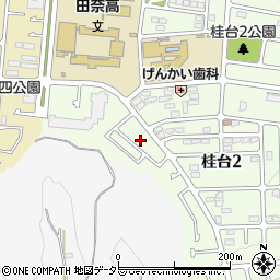 神奈川県横浜市青葉区桂台2丁目40-103周辺の地図