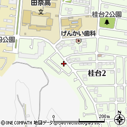 神奈川県横浜市青葉区桂台2丁目40-100周辺の地図