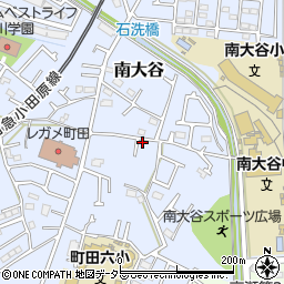 東京都町田市南大谷1230周辺の地図