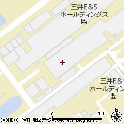 宇徳トランスネット株式会社　三井造船内事務所周辺の地図