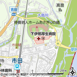 下伊那厚生病院（長野県厚生農業協同組合連合会）周辺の地図