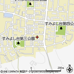 神奈川県横浜市青葉区すみよし台9-17周辺の地図