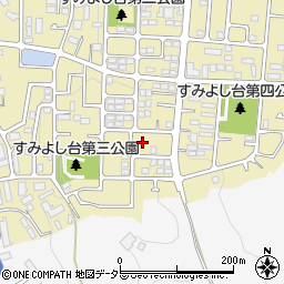 神奈川県横浜市青葉区すみよし台9-18周辺の地図