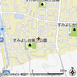 神奈川県横浜市青葉区すみよし台9-40周辺の地図
