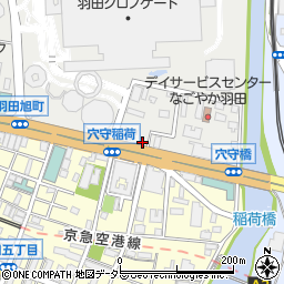 東京都大田区羽田旭町12周辺の地図