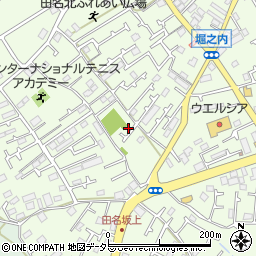 神奈川県相模原市中央区田名1822周辺の地図