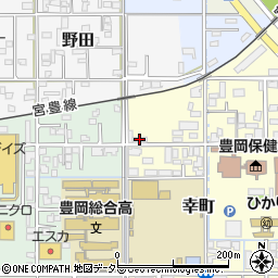 関西電力豊岡変電所周辺の地図