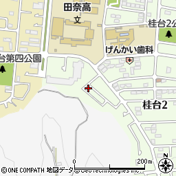 神奈川県横浜市青葉区桂台2丁目40-119周辺の地図