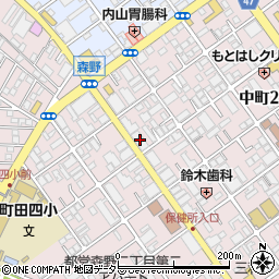 朝日生命保険相互会社　町田支社周辺の地図