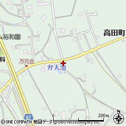千葉県千葉市緑区高田町2283周辺の地図